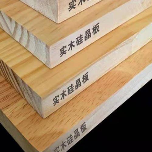 實(shí)木玻璃硅晶板